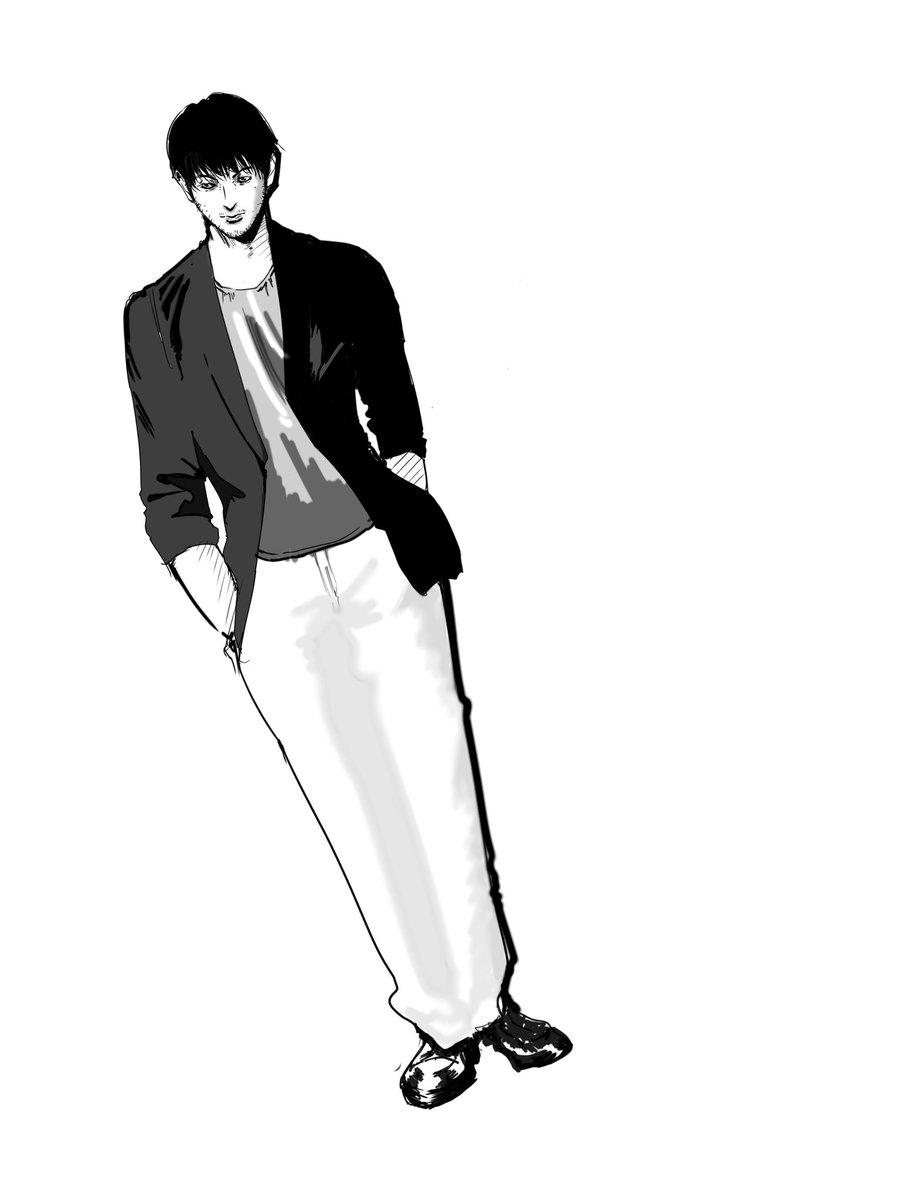 山崎卓実 大抵の漫画のひげキャラは実写化するときオダギリジョーさんにやらしとけば間違いないよ ワンピース オダギリジョー ひげ たまにはゴリラ以外もかく 絵描きさんと繋がりたい オダギリジョーの体型の凄さ 絵描きさんと繋がりたい