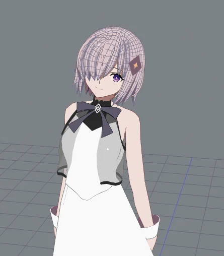FGO5周年衣装マシュ。 