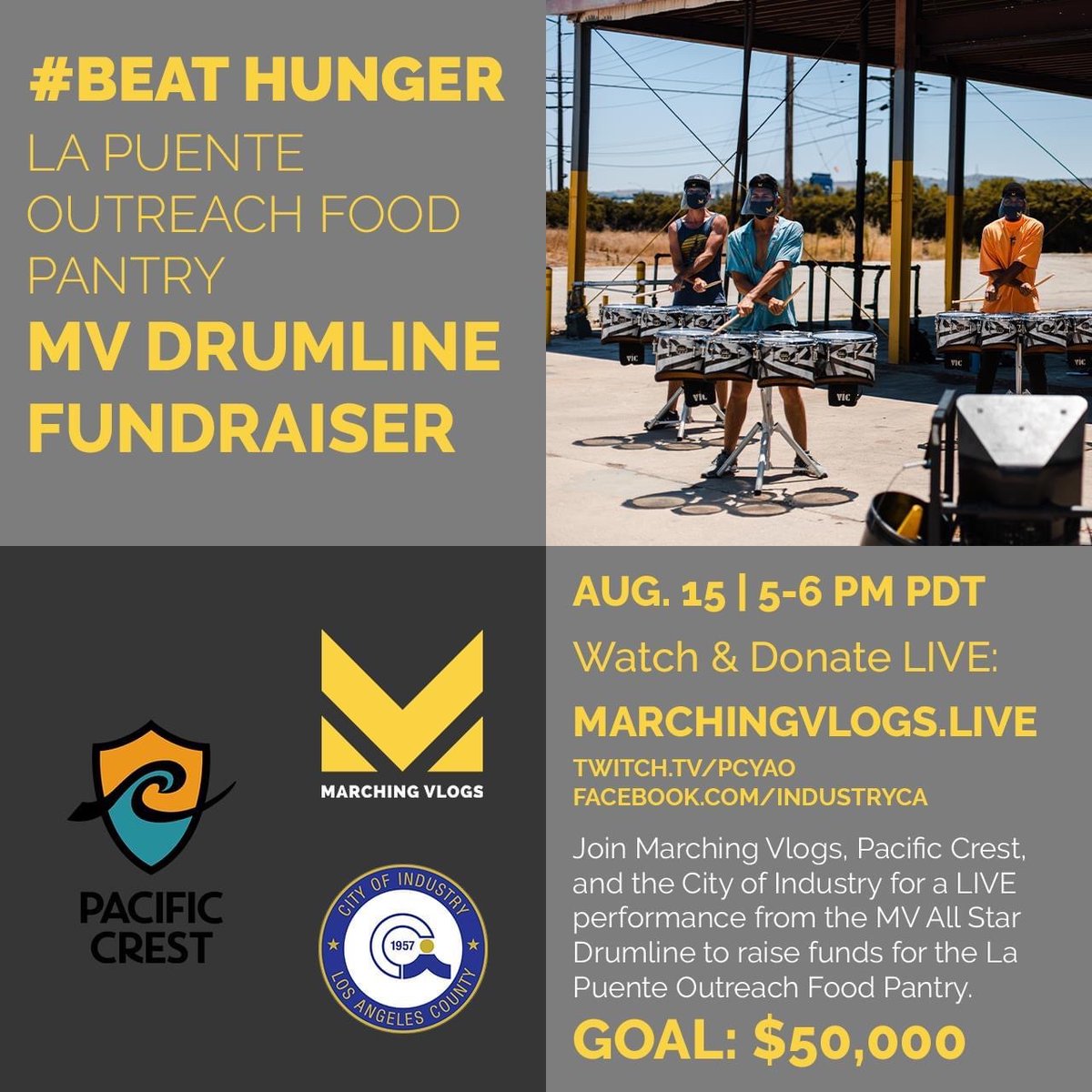 zrborromeo's tweet photo. Today!!!!
Watch us play drums for an awesome cause. https://t.co/1Ne4zg8vp4