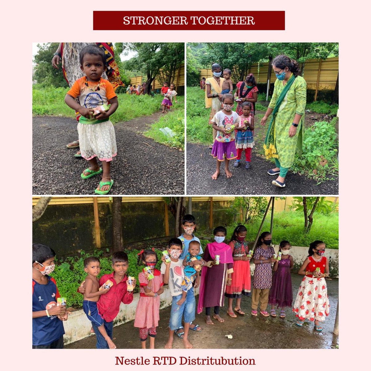 heyfoundation's tweet photo. On occasion of Independence Day. Sanitary Napkin, Mask & Nestle RTD Distribution at Kavesar,#Thane West. @HeyDSP
#Heyfoundation #covid-19 #youmatter #socialwork #socialchange #towardschange #socialdistancing #rationkit #donation #help #support https://t.co/IqpAcjzo0S