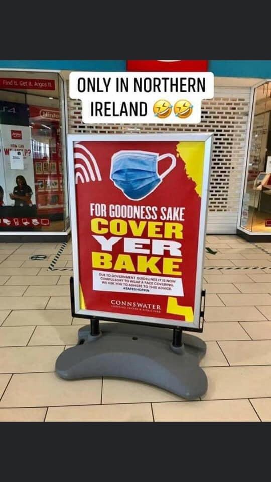 scents_by_mandy's tweet photo. Love it😍 

#onlyinnorthernireland #connswater #sureyouwill #scents_by_mandy #lovemycountry #forgoodnesssake #coveryerbake @connswaterSC @BelfastHourNI @RetailBelfast @smallbizshoutUK @WIBNIntl @CelebsForBiz @UKGiftHour @DiscoverNI @GoToIreland #SaturdayThoughts #mycountry @wibni https://t.co/Sv2t74b914