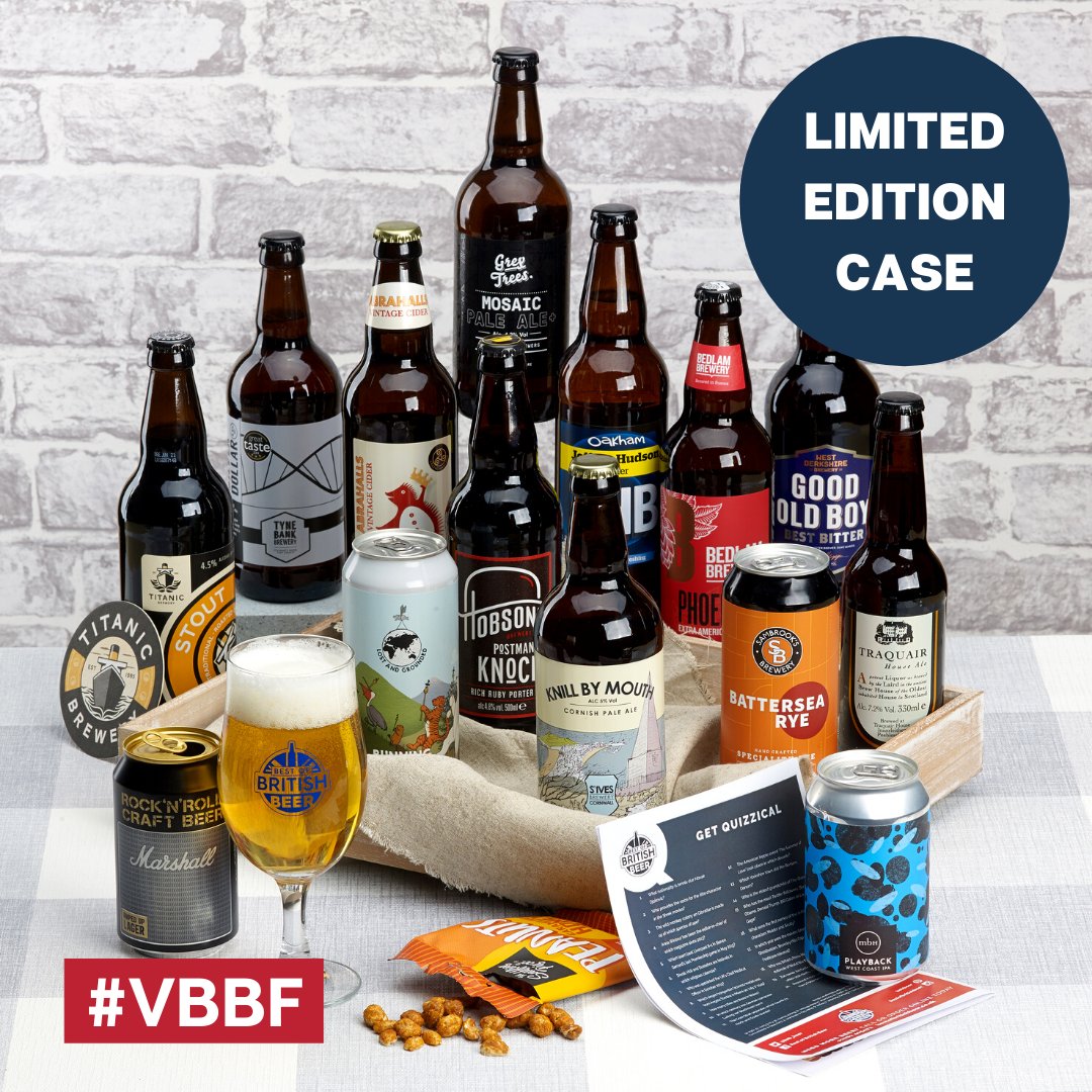 bob_beer's tweet photo. With only 500 #VBBF cases available don't miss out on your Virtual British Beer Festival!
https://t.co/Fg8bGrXP14
10% of all sales go to @_alicecharity who help Staffordshire based families living in poverty, providing support, food and essential items. https://t.co/sQcyKCtAG4