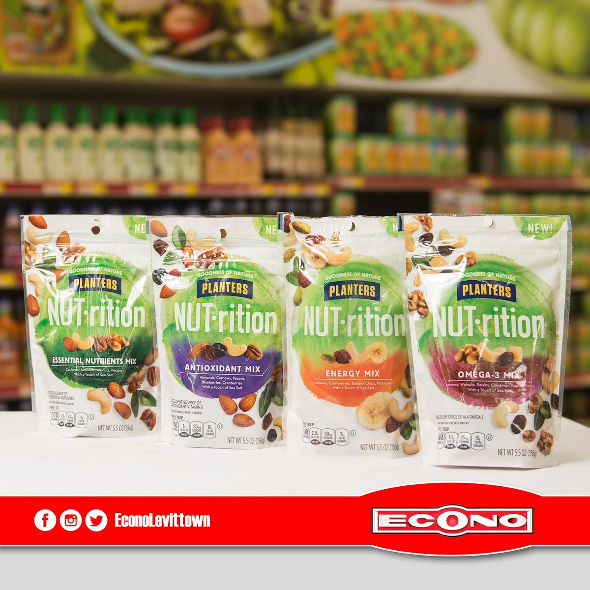 EconoLevittown's tweet photo. 🚨🚨🚨 ¡Ya llegó! ¡Añadele más beneficios a tus antojos o meriendas! 🚨🚨🚨
#EconoLevittown #nutricion #salud #merienda #salusable #energia https://t.co/DXgOaUjvlC