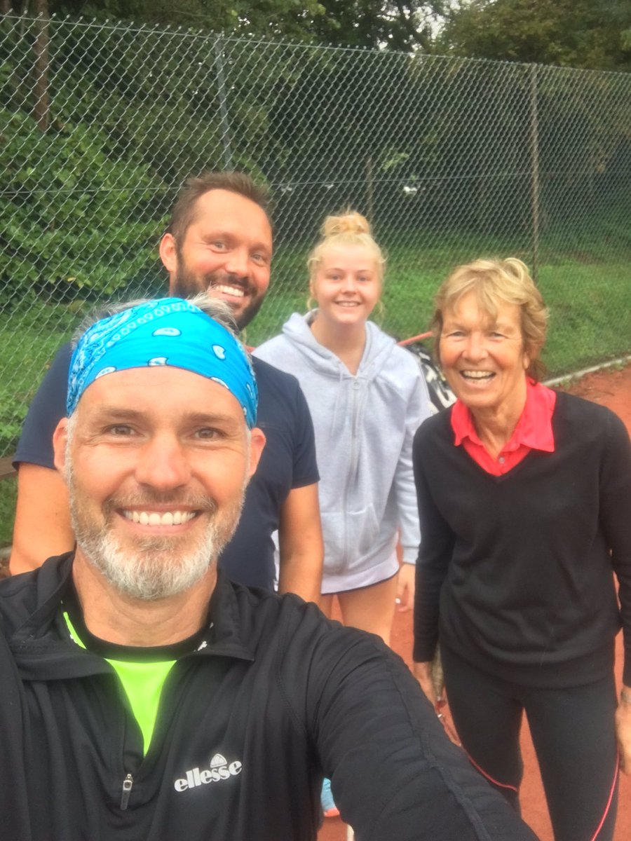 CoachPhilT's tweet photo. Good fun playing in the open mixed doubles event today @radyrtennis #coachplaying #mixingwiththemembers #fun #social #competitive https://t.co/F1ylo5VNfJ