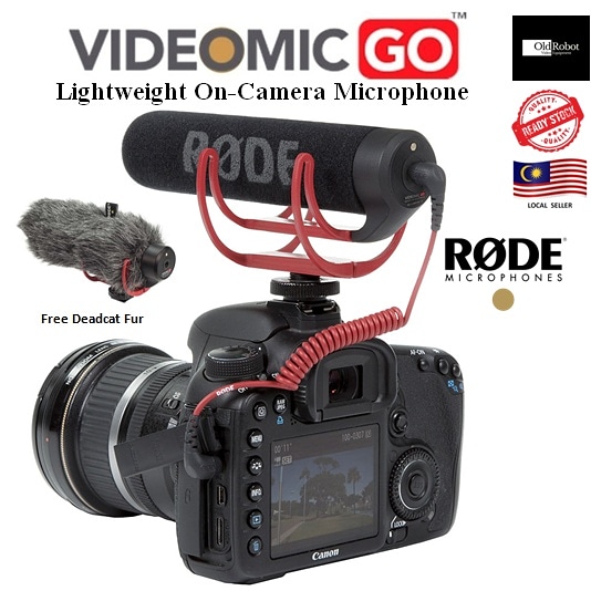 OldrobotVideo's tweet photo. Nak yang lebih jimat tapi sound recording tetap berkualiti, kami ada Rode VideoMic Go. Siap free Rode Deadcat Fur.

#rode #VideomicRode #VideoMicGo #RodeVideoMicGo #RodeVideoMic #Videomic #rodemic #rodemicrophone https://t.co/2nF1ShhQdh