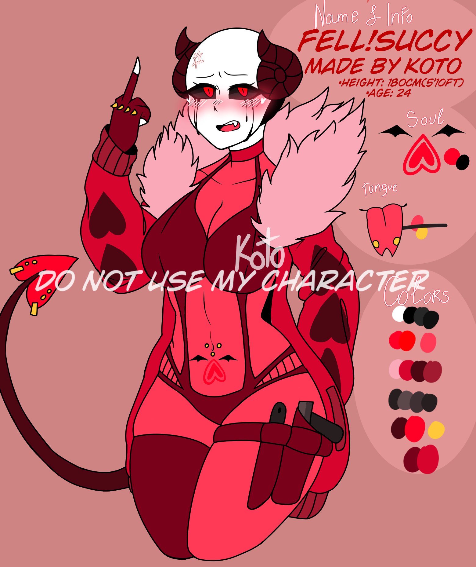 koto ☆ on X: 3) Name: Horror!Succubus Killer Sans. Species: Succubus,  Monster, Skeleton. Age: 27. Height: 214cm(7ft). Short bio: Intimidating,  scary, that's how often people call her, well, at least those who