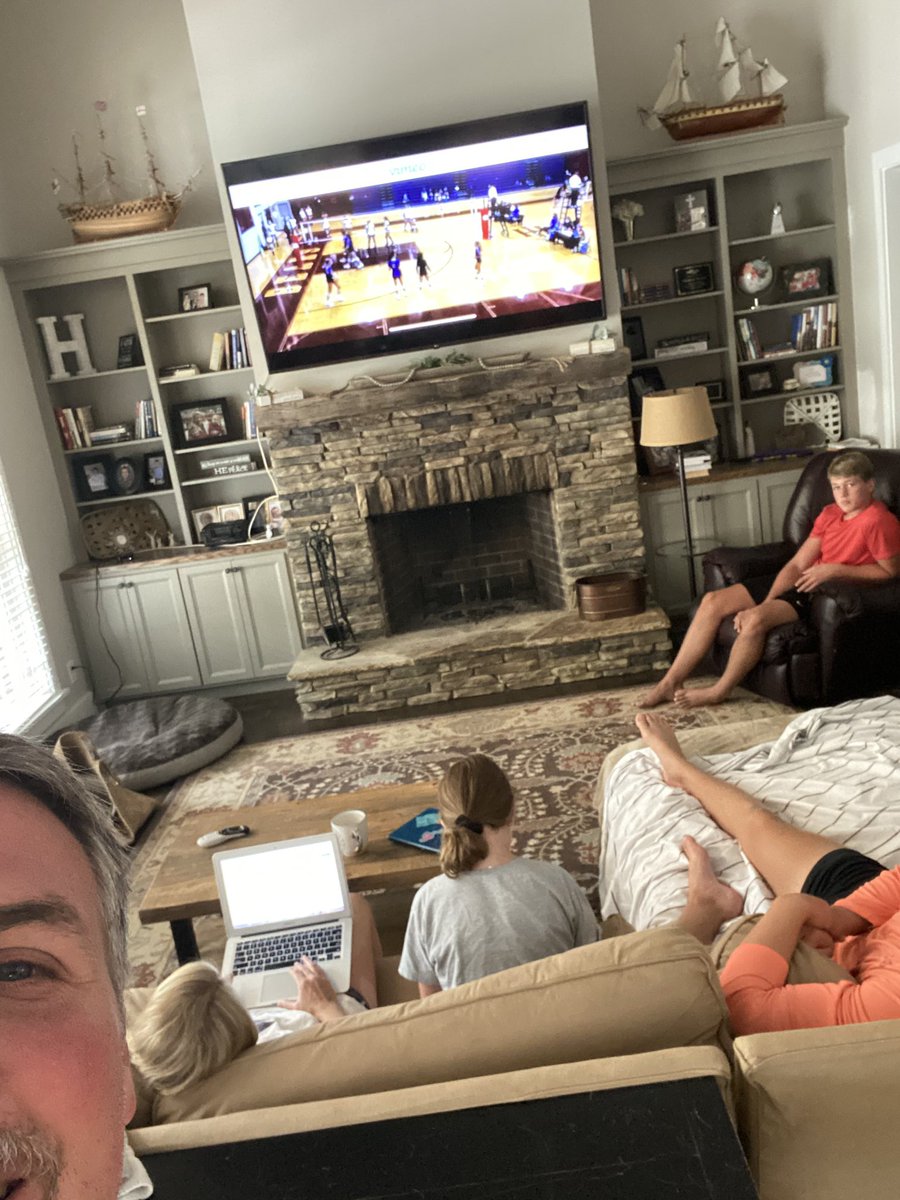 Watching our Lady Lions Volleyball team this morning at the Holy Innocents Play date!! Let’s go Lions!! <a href="/TCSVBALL/">TCS Volleyball</a>