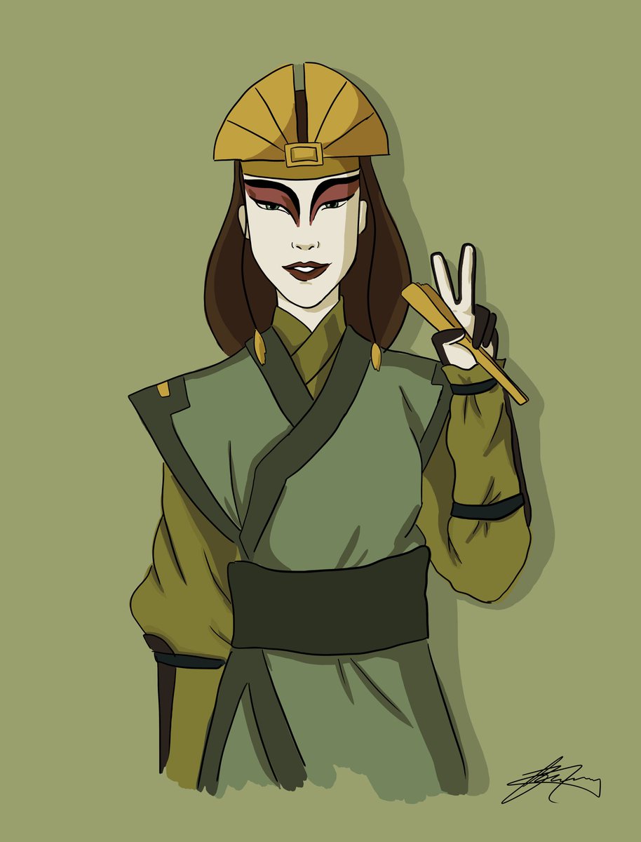 Reposting with both of them bc I had to complete the / dynamic #kyoshi #ran...