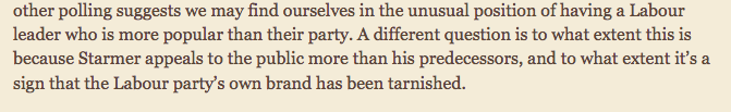 Latest from the Long Road Back.Hadn't thought of this angle, but it does make sense - if you keep telling people the Labour Party has been *institutionally* corrupted, sooner or later they'll start to believe you.