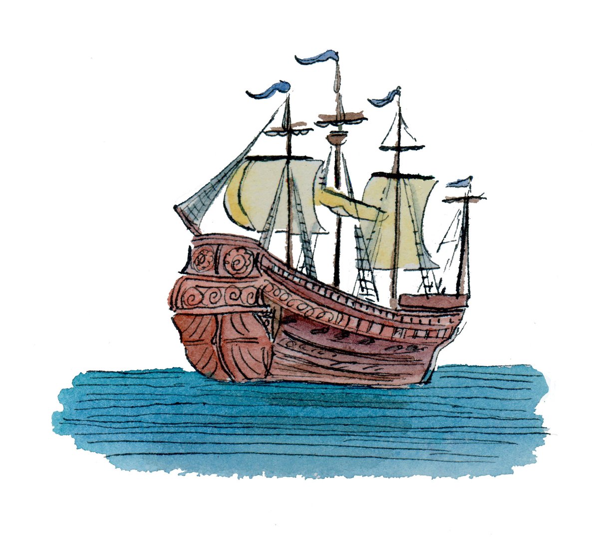 Then I had a look at medieval maps of Venice. Look at this panorama (basically the same as today):  https://upload.wikimedia.org/wikipedia/commons/9/97/Map_of_Venice%2C_15th_century.jpg, and this tourist’s impression from the wonderfully named Niccolò da Poggibonsi (1346):  https://www.apollo-magazine.com/oldest-drawing-venice-niccolo-da-poggibonsi/