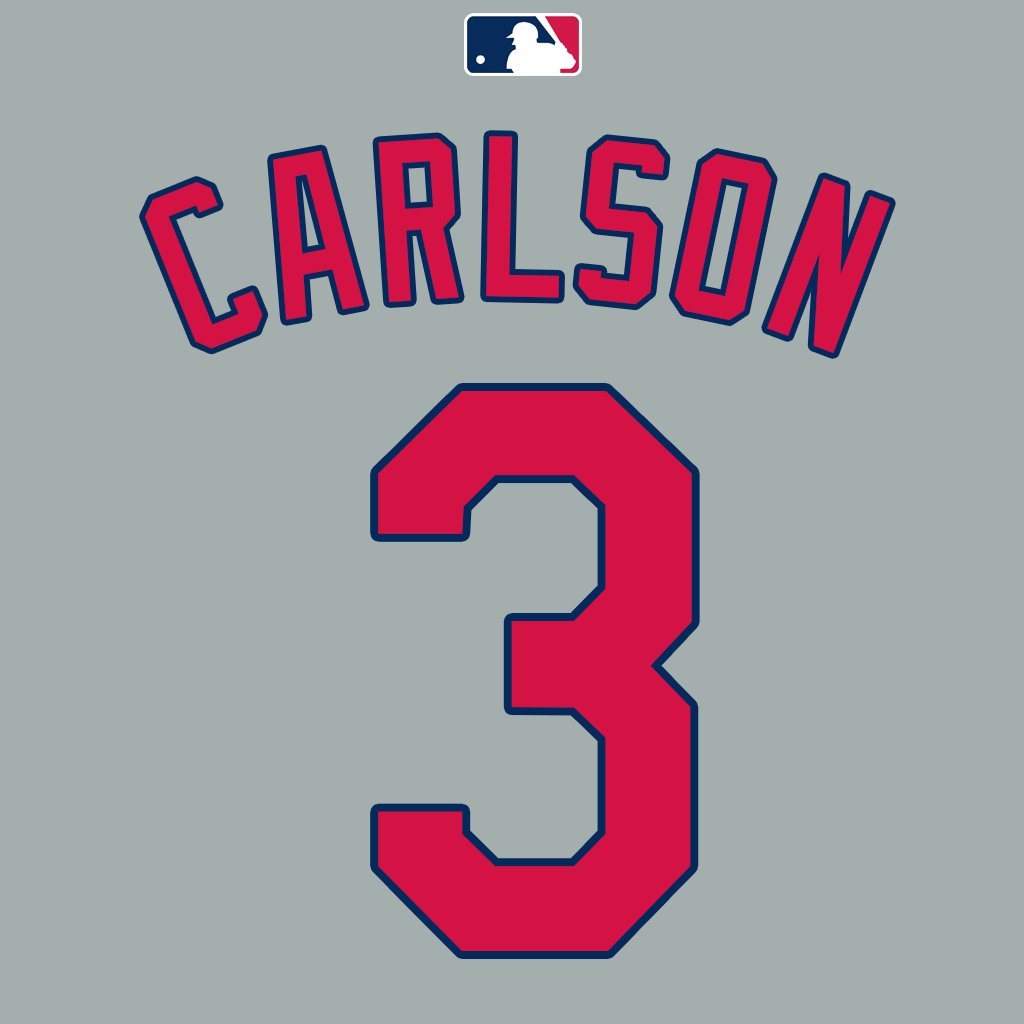 MLB Jersey Numbers on X: OF Dylan Carlson (@DCarls_06) will wear