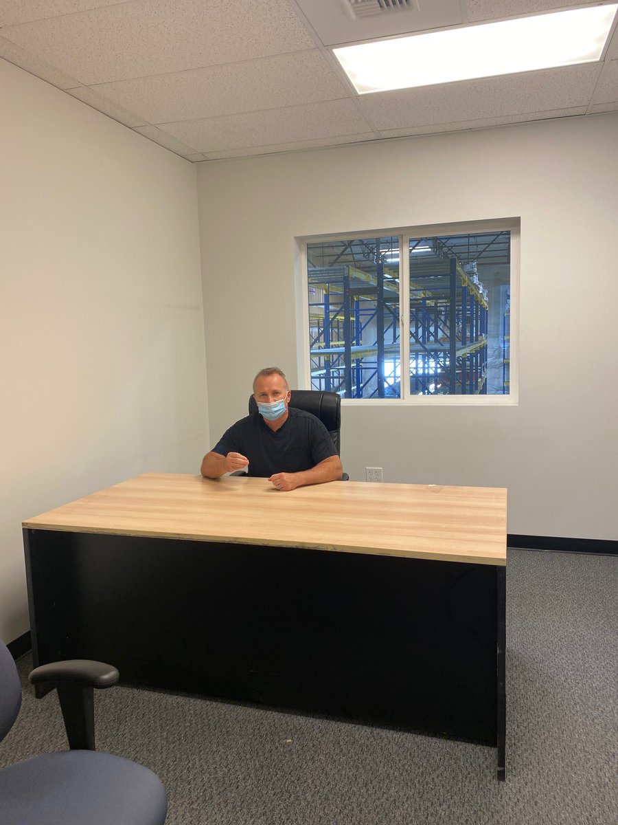 Continuing our Seattle move. We are close to being ready for business at our new larger facility!