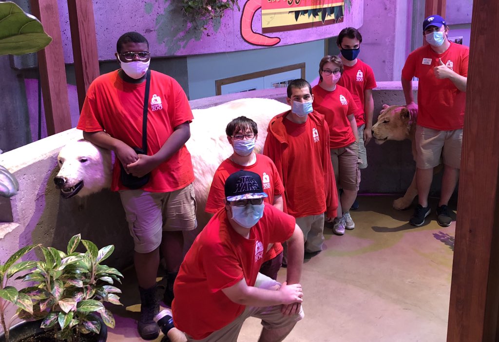 JobOneKC's tweet photo. #SWEP 2020 is a wrap! Thank you @KansasCityZoo for being such an awesome partner and supporter of #InclusiveEmployment! 🎉
#PWD #SummerJob #JobOne #BusinessOnAMission #SummerWorkExperienceProgram #MissouriVocationalRehab https://t.co/vTwLUJpGkH