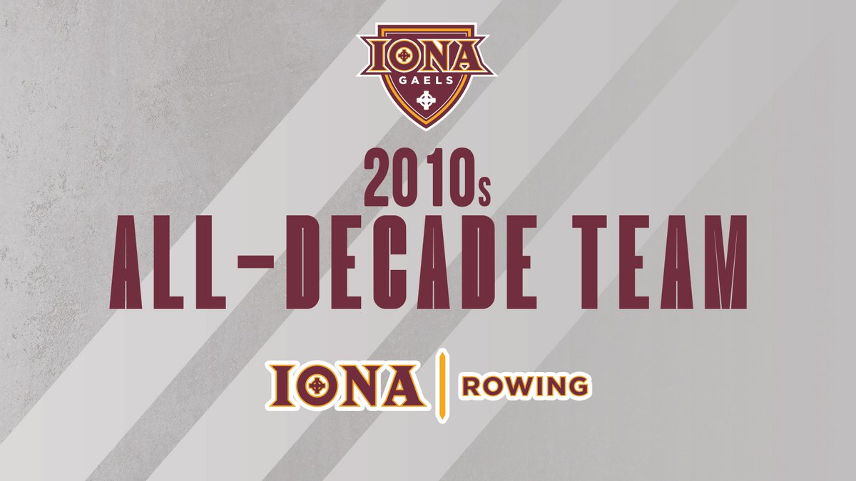 Iona_U_Rowing's tweet photo. ICYMI, yesterday the #ICCrew All-Decade Teams were announced!
Men's: https://t.co/ByHdSaEV5f
Women's: https://t.co/mxXEdaXJYC
#GaelNation https://t.co/pAGkwjL19R