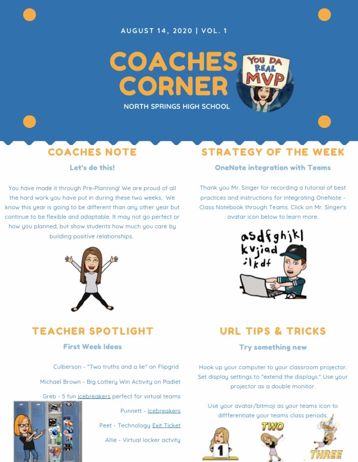 Brittany Peyton (@bpeytonns) on Twitter photo Coaches Corner Volume 1! Spartans are ready for Monday! <a href="/NSSpartans/">NSHS</a> <a href="/Jessbdale/">Jessica Lundy Barksdale</a> <a href="/MsPekatos/">Christine Pekatos</a> @hansonmscott #TheSpartanWay #BitmojiObsessed Coaches Corner Volume 1! Spartans are ready for Monday! <a href="/NSSpartans/">NSHS</a> <a href="/Jessbdale/">Jessica Lundy Barksdale</a> <a href="/MsPekatos/">Christine Pekatos</a> @hansonmscott #TheSpartanWay #BitmojiObsessed