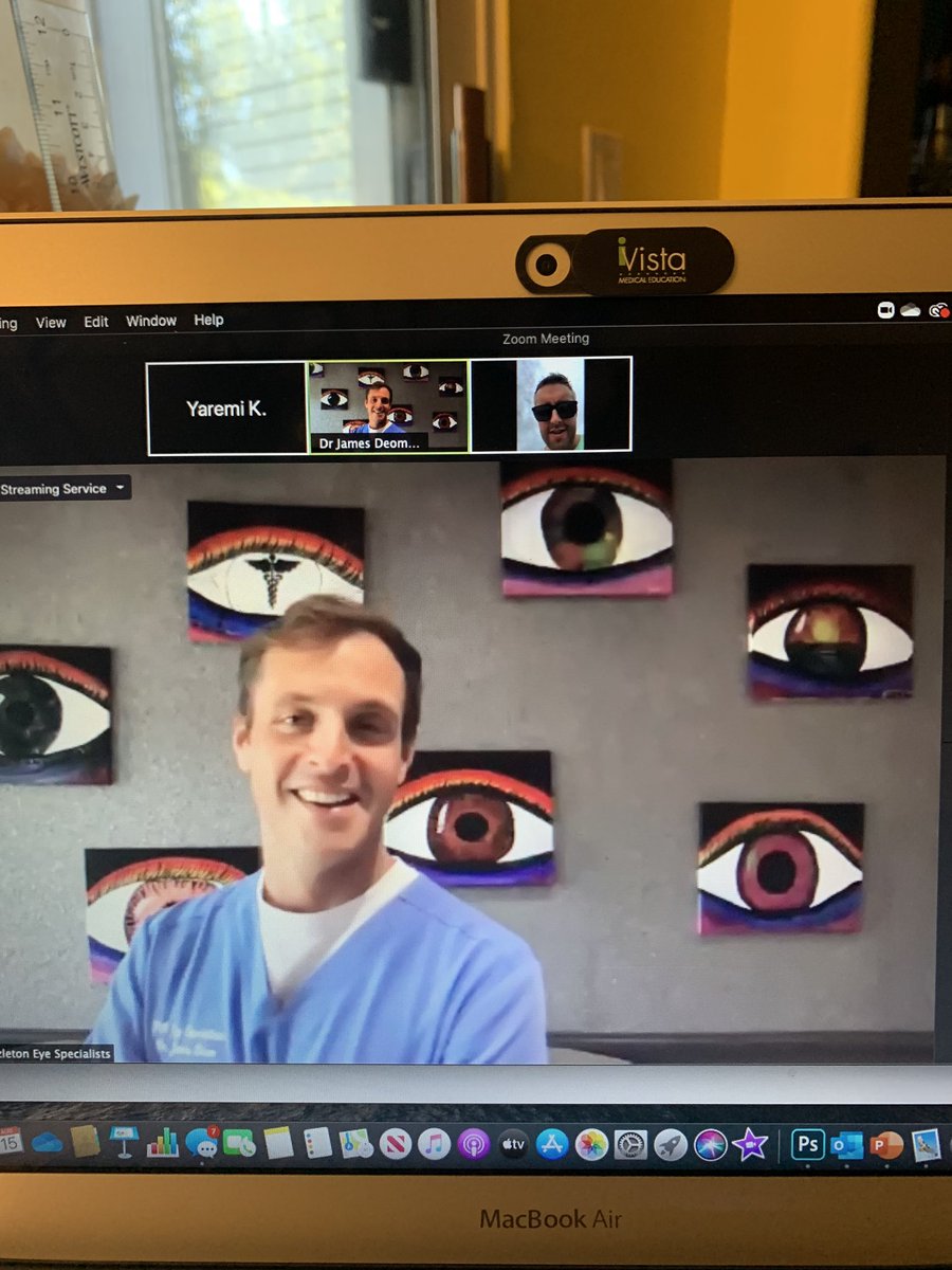 Join the networking room session with @jdeom, “the not so happy hour” at everythingdryeye.com - Super engaging and fun session with interviews. Join us! 

#everythingdryeye #ivistameded #optometry #dryeyebootcamp #eyedoctor #eyecare #dryeyeducation #committedtovision