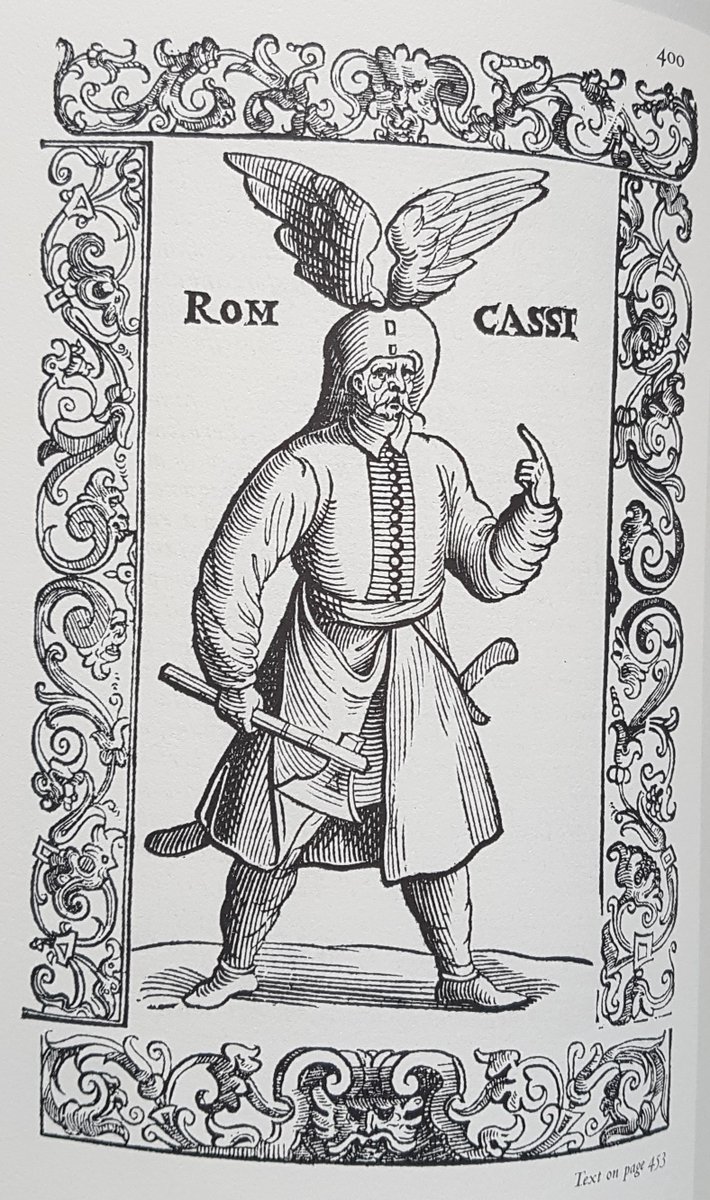 Then I remembered I had the perfect book for this job – “clothes ancient and modern” by Cesare Vecellio (a cousin of Titian). This is an amazing book, which depicts costumes and customs from all around the renaissance world, from China to Mexico, including some remarkable hats!