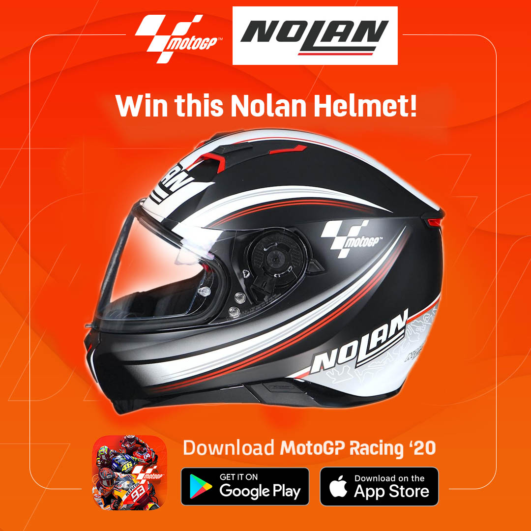 graemeguru's tweet photo. Have a safe week and remember, you could win this Nolan Helmet - Who are you racing for to win it? #NolanHelmet #NolanMotoGP #NolanChampion #playmotogp #playmotogp #motogpchampionshipquest #brembomotogp #brembobrakes #nolanmotogp #nolanhelmets #tissotmotogp #tissotwatches https://t.co/pULLa2tBpI