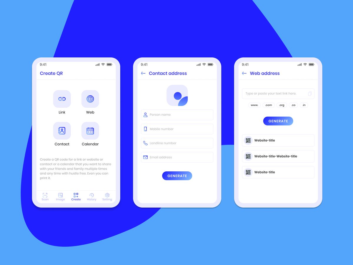 vijaypwr61's tweet image. Hello, everyone, this is conceptual app design. I hope you would love it.
#QRcode #QRscanner #app #ui #uiux #uidesign #uxdesign #iOS #android #prototype #Figma