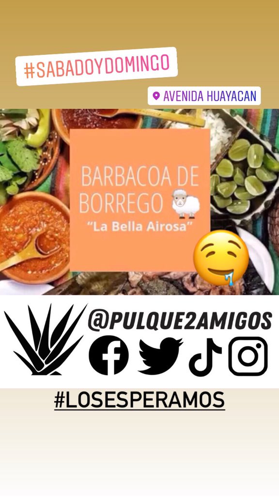 2Pulque's tweet image. El mejor pulque y la mejor barbacoa de cancun #pulque2amigos #barbacoa #labellaairosa @centralcancun @QuienTVCancun @CancunskyTravel @CancunPromotion @Great_Vacations @ComerEnCancun @QuieroCancun @VivoEnCancun @CancunForos