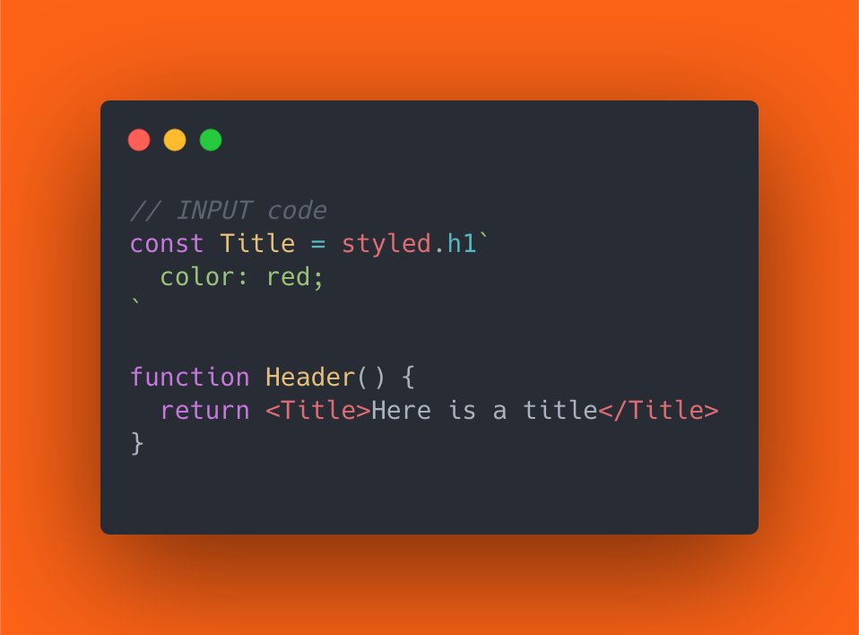 marvinhagemeist's tweet image. I might have written a prototype for a truly zero runtime CSS-in-JS library⚡️

- ✅ Extract CSS (like the others duh!)
- 🚀 Remove CSS-in-JS function call overhead
- 🙌 Leads to way smaller code

Essentially it converts styled elements straight up DOM nodes.