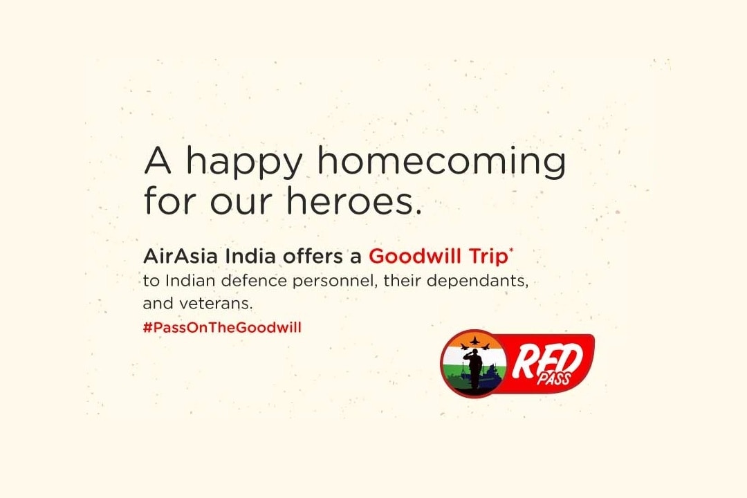 travelobiz's tweet photo. AirAsia India Offers 50000 Discounted Tickets For Armed Forces: Check Details
#AirAsia #AirAsiaIndia #ArmedForce #Discount #FlightTicketOffer #FlightTickets #RedPass https://t.co/5wusFB7T8u https://t.co/aePsGqCOFi