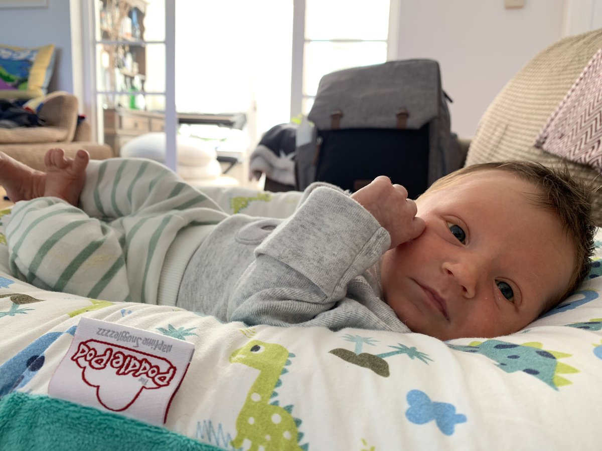 sophdoble's tweet photo. Introducing Lucas Benji Doble, born 12 days early on 5/8 at 7lb 2oz 
We’re loving family life and he’s an absolute star baby 💙 https://t.co/avH1DIFUmj
