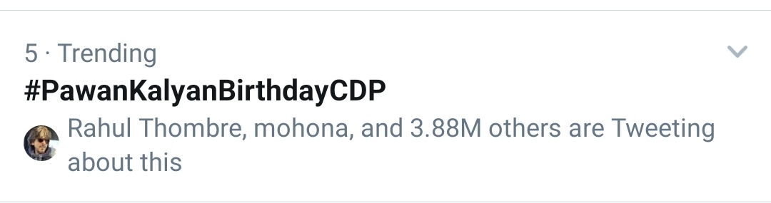 #Dhoni fans se jyada dukhi he log honge...

#PawanakalyanBirthdayCDP