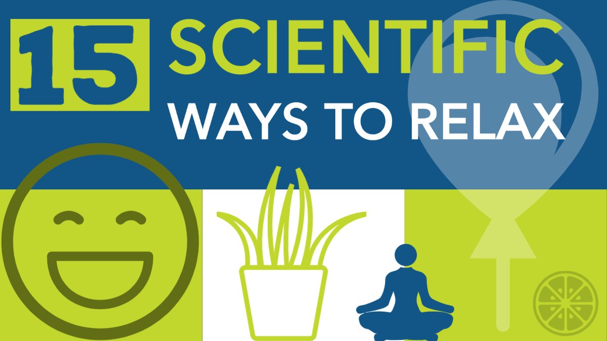 Today is National Relaxation Day, a day to slow down and take a moment to relax. For today’s August 15th holiday, here are 15 simple and *scientific* ways to relax. Some may surprise you! 🍊🌻🎈😊  mentalfloss.com/article/58326/…