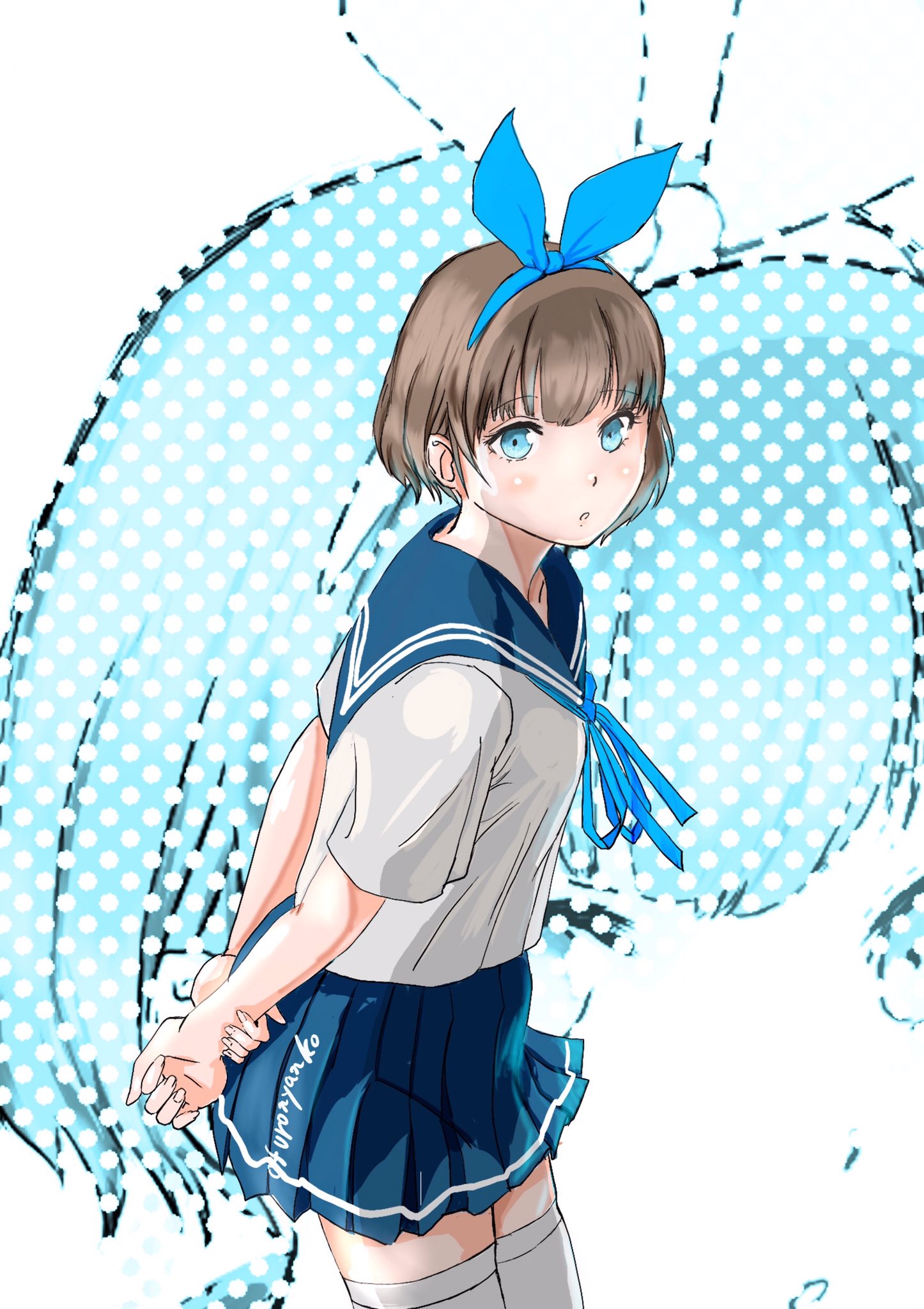توییتر おふろにゃんこ در توییتر Cute Girl Wearing A Ribbon リボンの女の子 おふろにゃんこ おふろにゃんこ女の子 リボン ニーハイ 制服 セーラー服 ローファー オリジナル 創作 かわいい女の子 Kawaiigirl Art Illustration イラストグラム 絵が