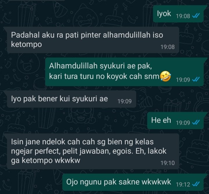 DaffaRozan3's tweet photo. Jangan putus asa dan tetap semangat!
Kesempurnaan hanya milik allah!! https://t.co/MrF7Hkg54X