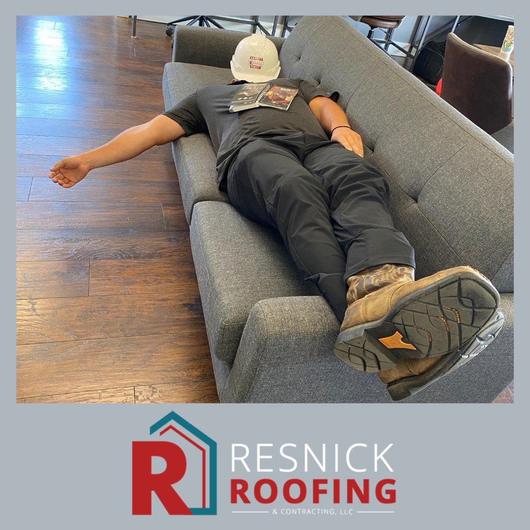 ResnickRoofing's tweet photo. We don’t have cucumbers, we have hard hats. Go ahead, kick up those boots and relax a little. You deserve it.
.
.
.
#resnickroof #resnickroofing #pittsburgh #412 #thebest #relax #nationalrelaxationday https://t.co/0TjlSuo51u