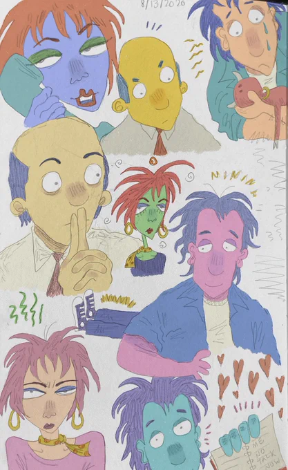 some dr katz doodles 