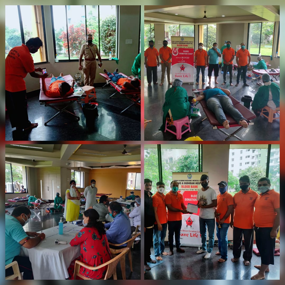 BakoriRoad's tweet photo. Thank u all members of @BakoriRoad residents for overwhelmed response to blood donation camp organised by Gram Surkhasha dal bakori road Wagholi &amp; Inlakh Budrani hospital. Jai Hind 🇮🇳 @YogeshPIndian @Mr_GD_ @WagholiTimes @lonikand @sakaltimes @ThePuneMirror @timesofindia. https://t.co/tuxwU67dXe