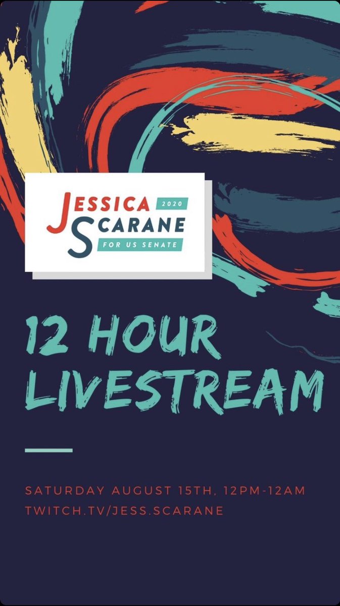 offcolortheband's tweet photo. we are stoked to be apart of this live stream for jessica scaranes campaign! we go on at 7pm #JessForDelaware https://t.co/ZNX73xvN0J