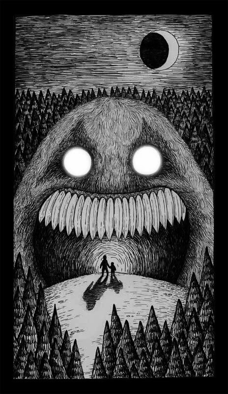 CeejSwan's tweet photo. @TRVerne You've prob seen his work before: @donkennmonster
#johnkennmortensen #sticktotheroad #monsters #johnkenn #darkart #creepy #horrorart #donkenn https://t.co/DQa8wyAQSu
