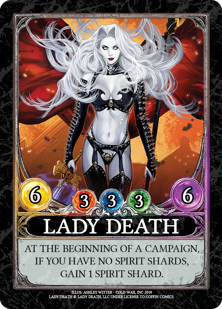 PlayLadyDeath's tweet photo. We’ve updated our webstore!
The page for @PlayLadyDeath now includes a video and more images to show more of the game!
#LadyDeathLastStand is available for preorder now!
https://t.co/Ka0eruLtQT
#Preorder #LadyDeath #ColdWarInc #TabletopGame #CardGame #BoardGame #IndieGame https://t.co/eGjclkfAj7