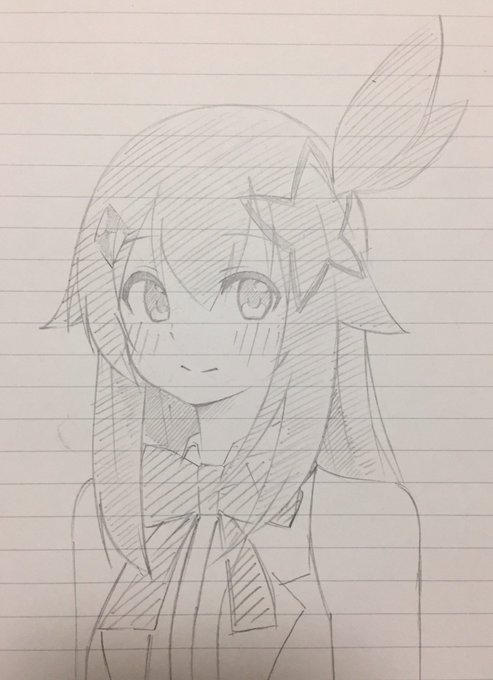 描いたそらちゃん達、アナログ初描き→デジタル初描き→今のとこ最新の
思ったより変わってて時の流れを感じた 