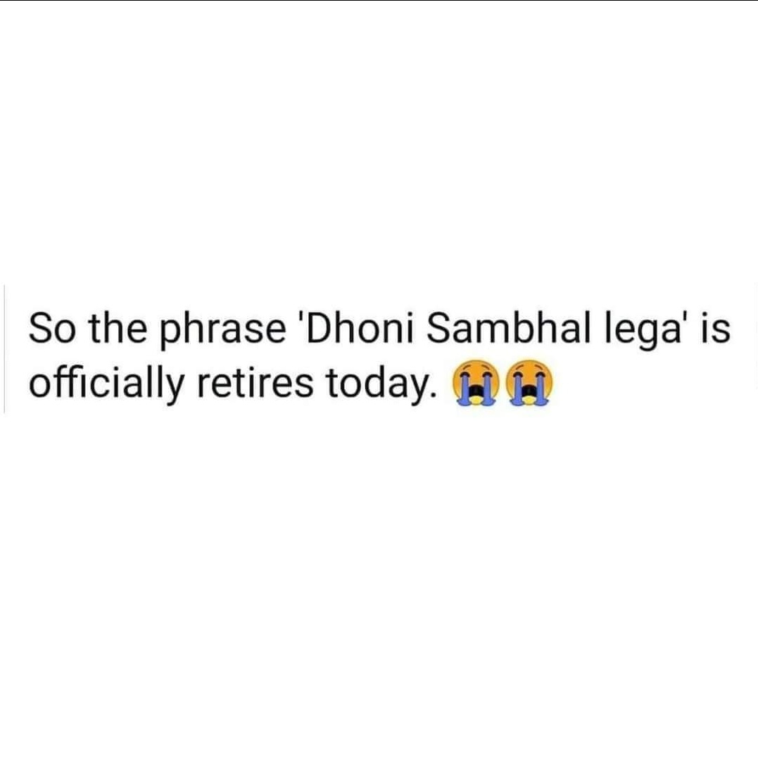 arif8696's tweet photo. 💔💔💔
This small dialogue can bring hope in billions of hearts.. 
#MSDhoni
#Dhonifinishesoffinstyle
#Dhoni https://t.co/O5Gjco2EOi
