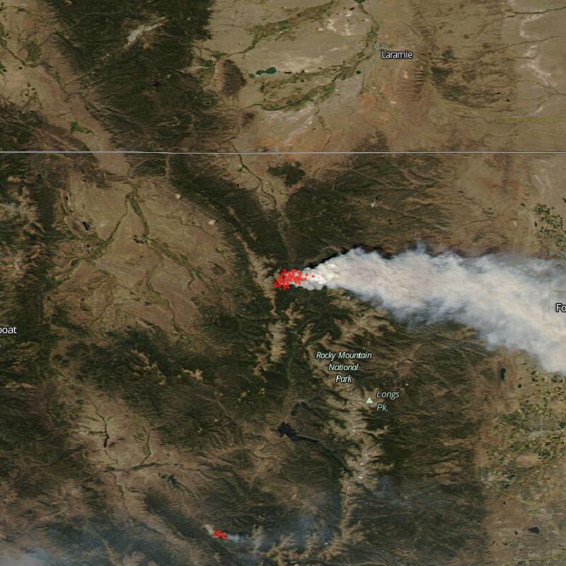 FireFinderApp's tweet photo. #CameronPeakFire in CO is 5,424 acres. Get #FireFinderApp to learn more
https://t.co/zzVcHiYNki https://t.co/nqb8DgaqWe