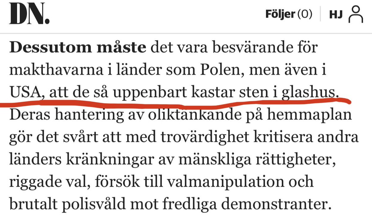 jonsson_henrik's tweet photo. Att jämföra Trump med Lukashenko är lika ”uppenbart” för DN:s ledarredaktion som ”vitt privilegium” är i lekrummet på radio P4 Gävleborg.

Ingen underminerar etablerade medier som etablerade medier själva. https://t.co/eYsgjllBhg