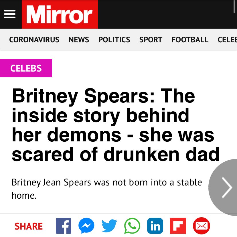 Britney was not born into a stable home. In fact, her uncle Willie saw an incident where Jamie was drunk and tried to drive off with Britney in the car when she was 5 years old. FREE BRITNEY