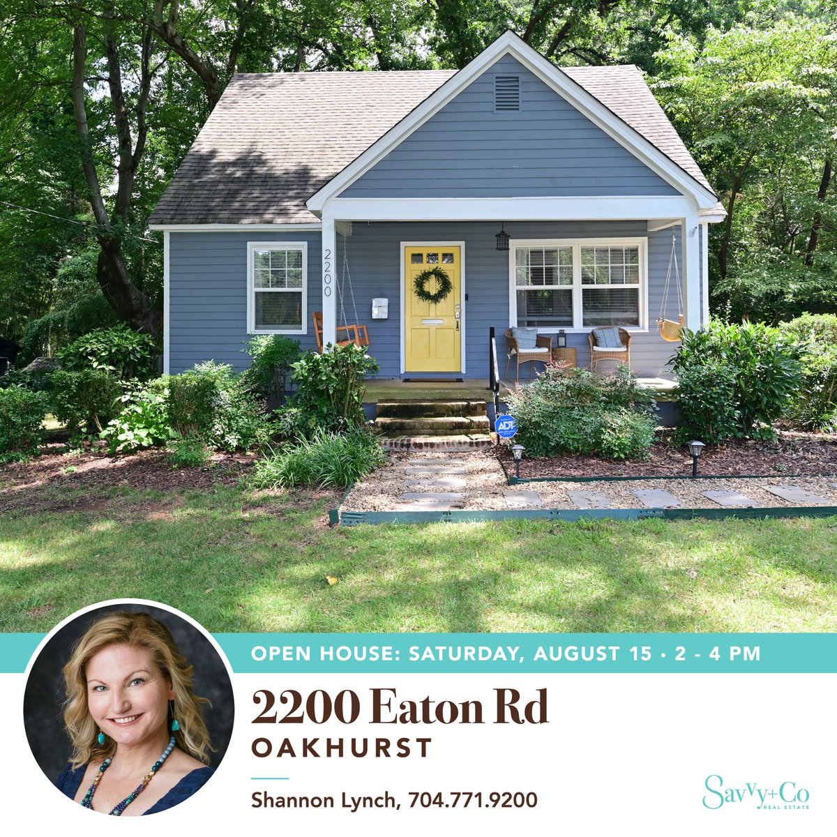sml1122's tweet photo. OPEN HOUSE - 2200 Eaton Rd 
Today, 2pm - 4pm 
-------
Located in the hot Oakhurst neighborhood close to shops and eateries!
@SavvyandCompany 
📸 Catch Light Studios
-------
#oakhurst #charlottehomes #charlottehomesforsale https://t.co/221VSw729q