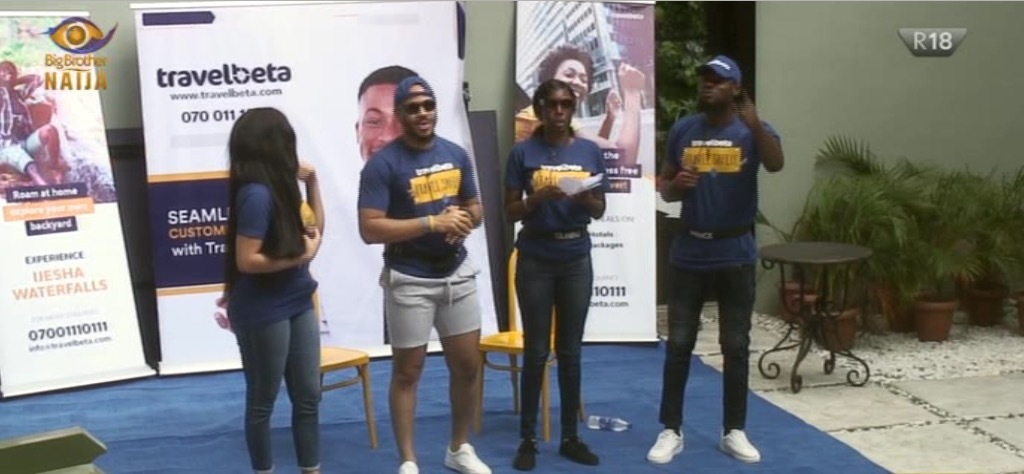 Team Calabar Carnival won the @Travelbeta first round Challenge while Team Abuja won the second round. Both Teams get One Million Naira each while Team Abuja gets an all-expense-paid trip to Abuja in addition.
#BBNaija
#BBLiveBlog
bit.ly/3gZg41a