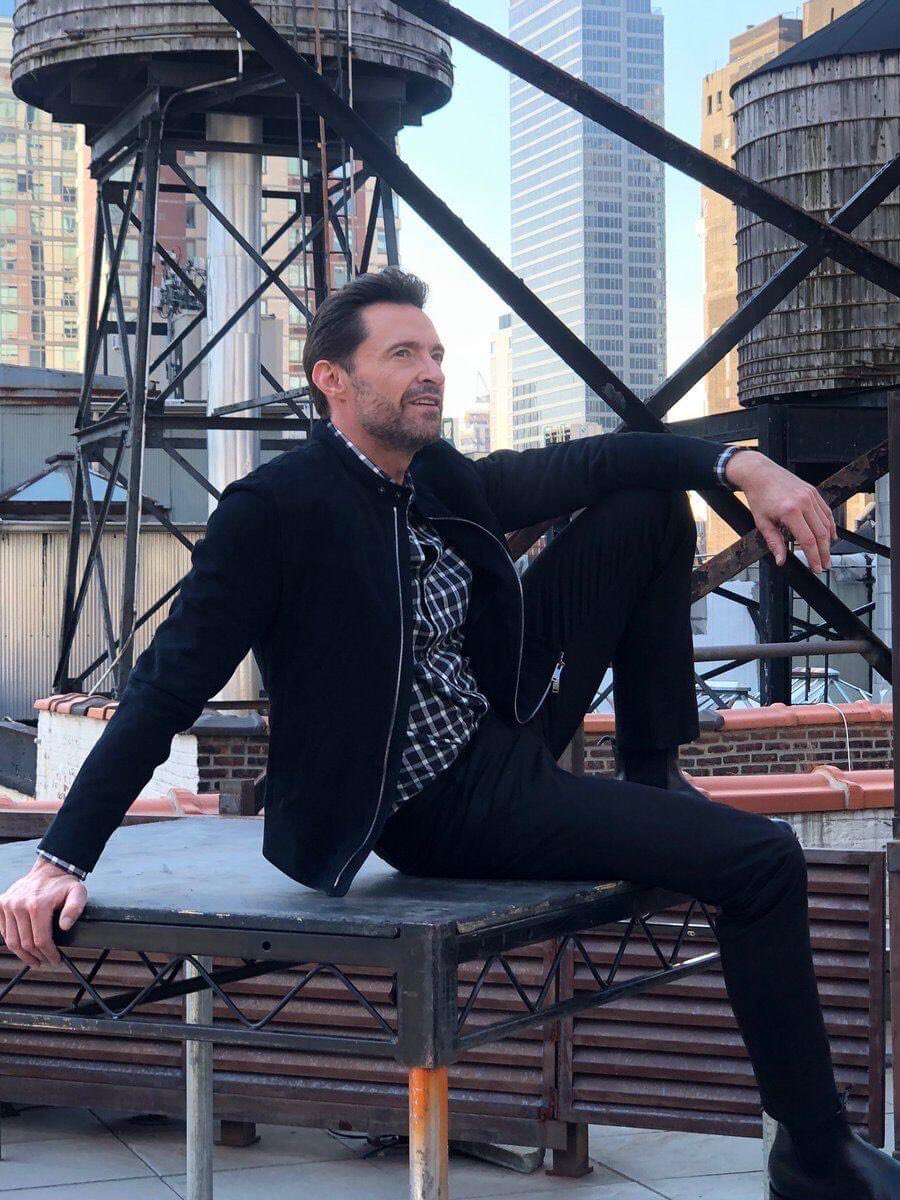 JackmansLanding's tweet photo. It’s Nat. Leather Craft Day. To honour that, here are some pictures of Hugh wearing hand crafted, leather R.M Williams boots. 📸 1&2- Juliet Taylor, 3&4 @wattsupphoto #hughjackman #rmwilliamsboots #handcrafted #leather #undeniablecharacter #wethinkso https://t.co/Q3oQCSzDJ2