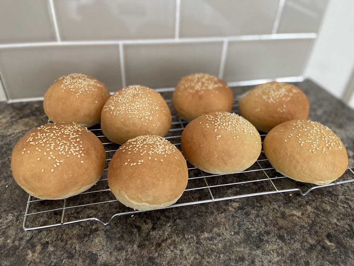 If I’m making burgers tonight, only right that I make the burger buns as well...