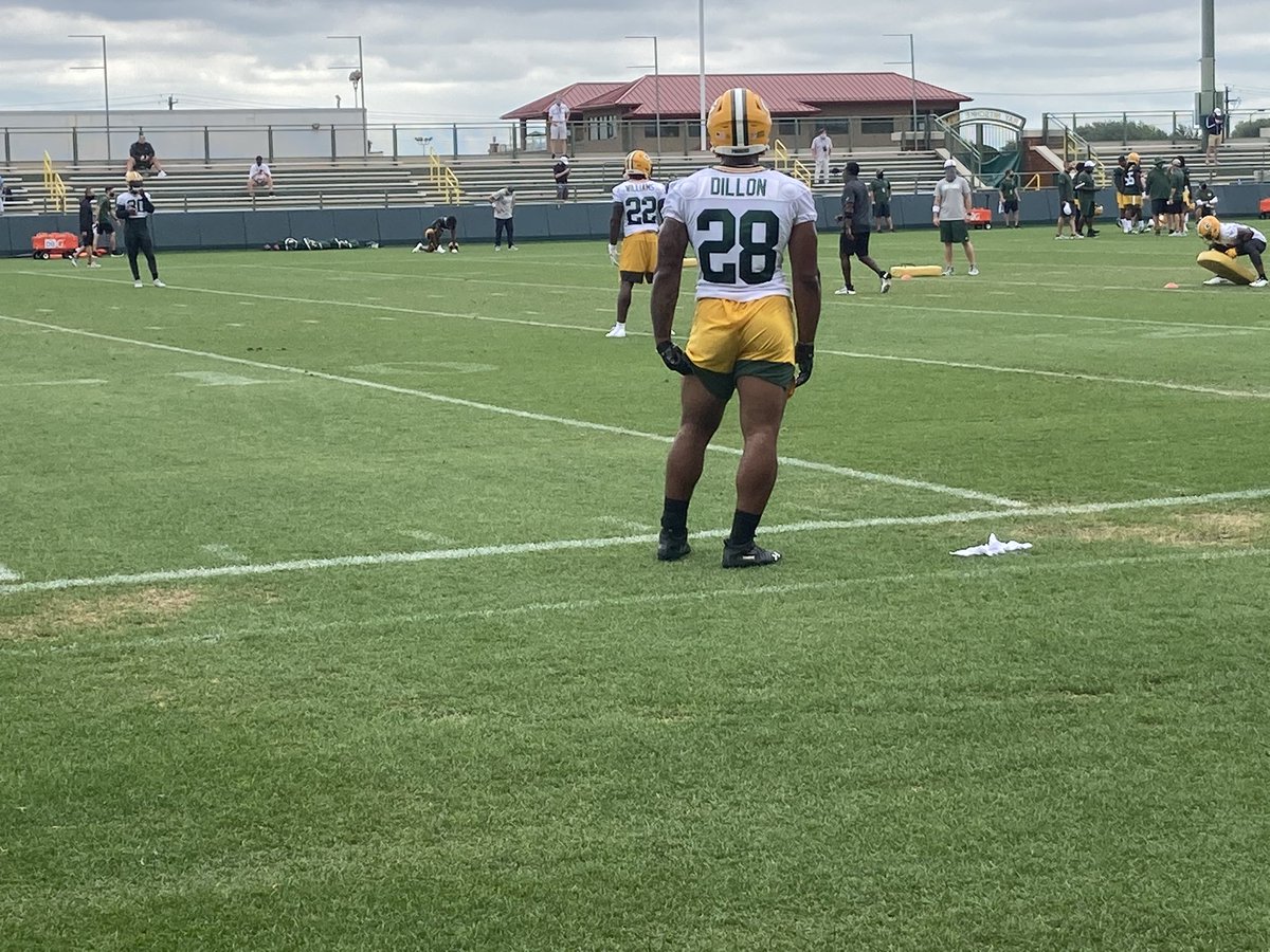 Matt Schneidman Aj Dillon S Legs Look Like Tree Trunks