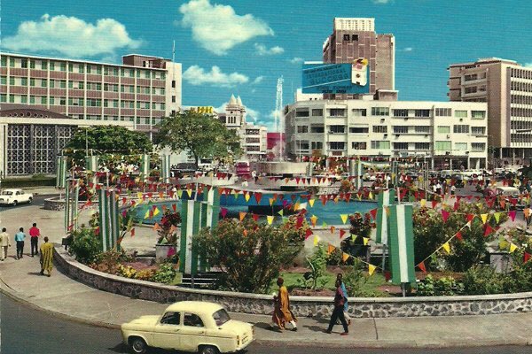 Perhaps the most famous monument to their presence in Nigeria is the Independence Fountain at Tinubu Square in Lagos, donated as an independence gift to Nigeria in 1960, by the Lebanese community.