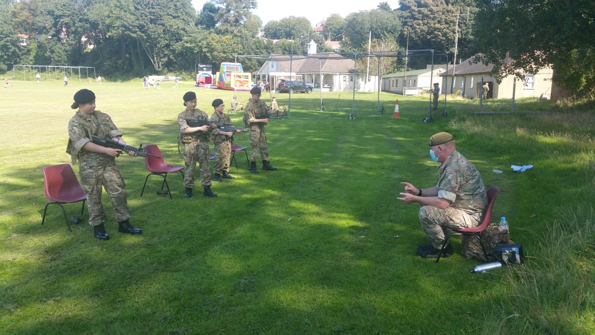 ctt_nw's tweet photo. HQNW CTT conducting one of the first F2F return training with both cadets and CFAVs from the Isle of Man ACF #Regenerate #keeptheflamealive @iomarmycadets @ACFColCadets @ArmyCadetsUK @BrianMc52467156 @Dept_ColCdt_NW @ColCadetsHQNW @HQCadetBranch https://t.co/DCupnhEAJh