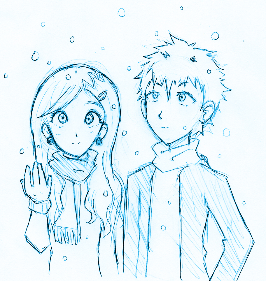 kurooicha's tweet photo. RyuAnn Week Day 3: Seasons
As I recently got to play P4G for the first time and I just LOVE the Snowflakes song, I really wanted to make something wintery. #ryuannweek2020 #ryuannweek #ryujisakamoto #AnnTakamaki https://t.co/jyyzJAuE0G